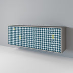 OUT OF CONTEXT Sideboard mit 3 Türen in Grau