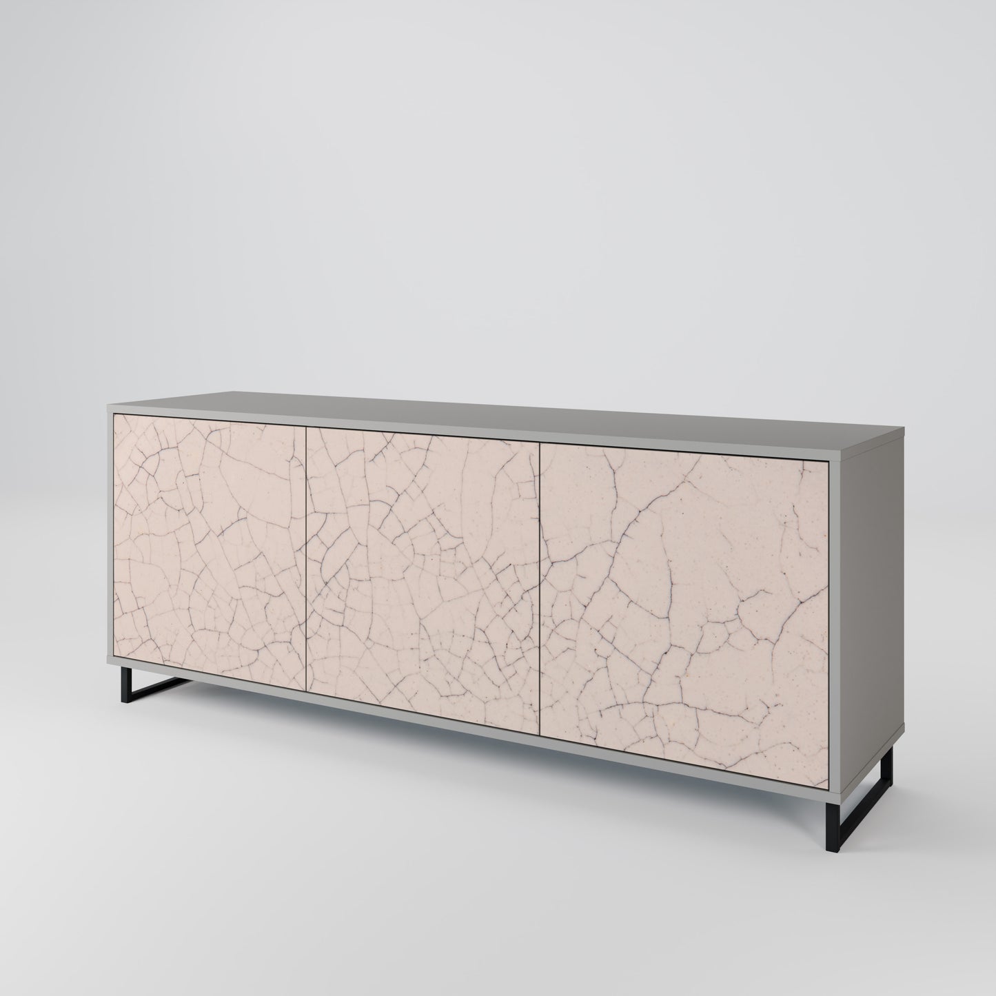 CERAMIC TEXTURE 3-türiges Sideboard
