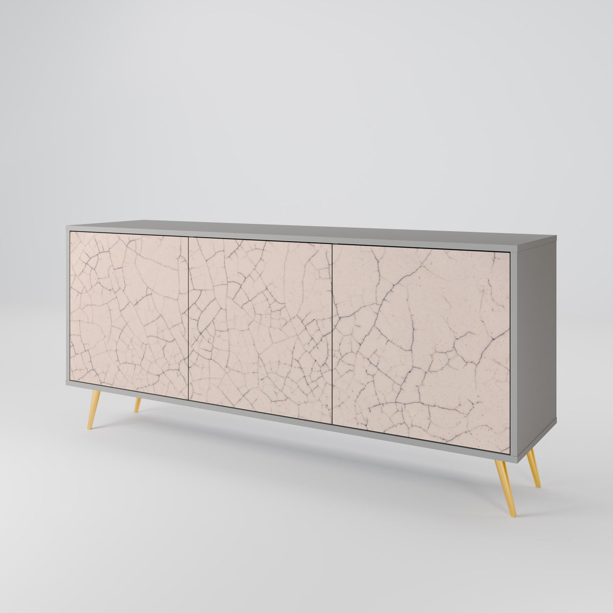 CERAMIC TEXTURE 3-türiges Sideboard