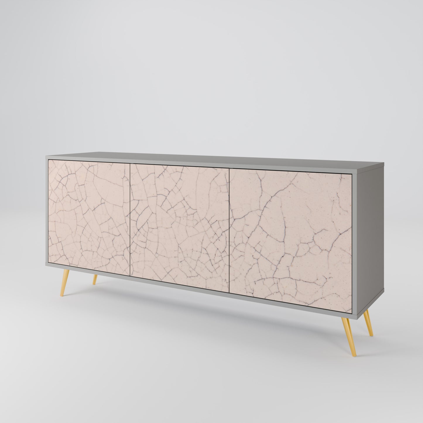 CERAMIC TEXTURE 3-türiges Sideboard