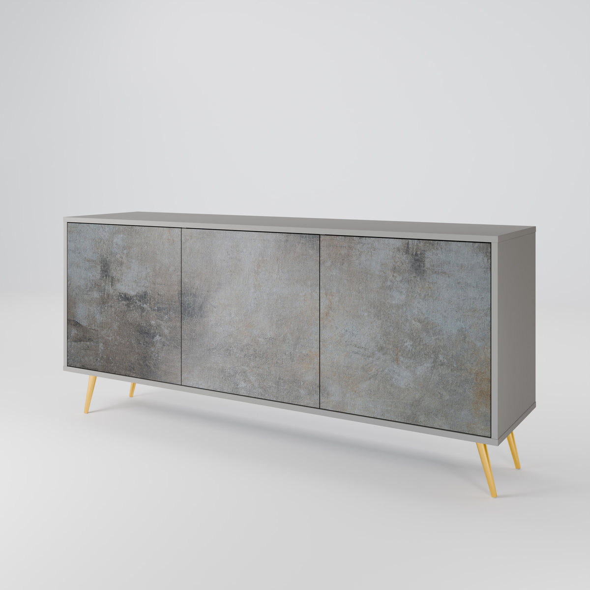 CONCRETE WALL 3-türiges Sideboard