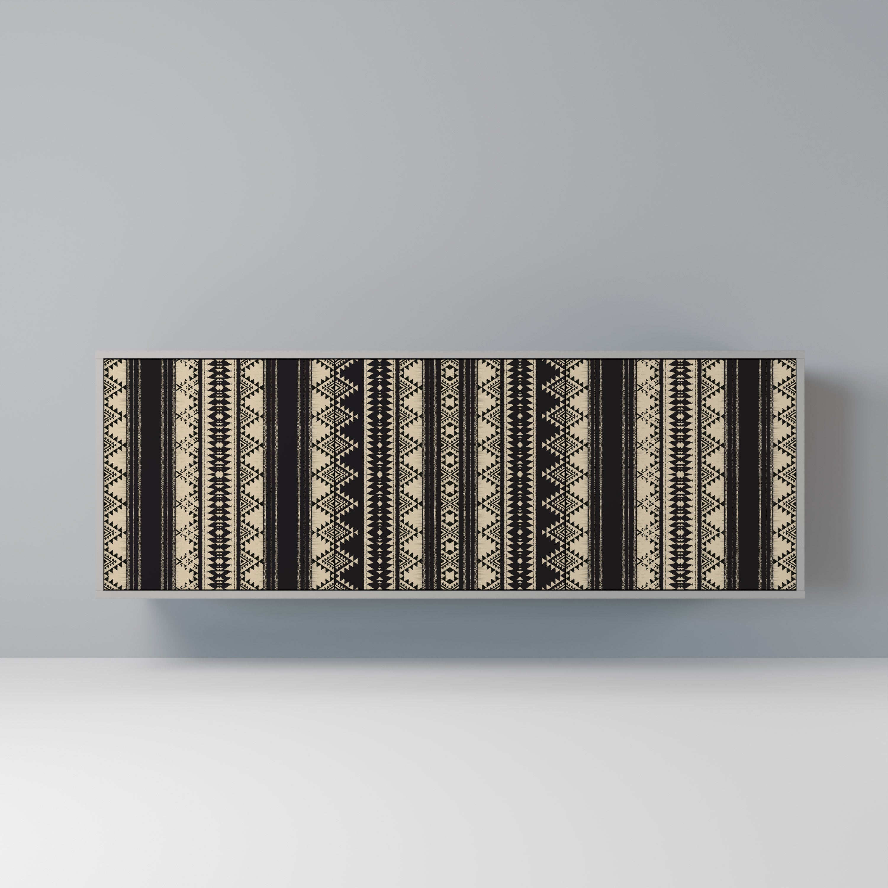 AZTEC 3-türiges Sideboard in grauer Ausführung