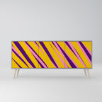 DREAMS COME TRUE Sideboard mit 3 Türen in Grau