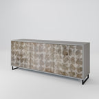 SLIGHTLY BLURRED Sideboard mit 3 Türen in Grau