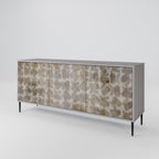 SLIGHTLY BLURRED Sideboard mit 3 Türen in Grau