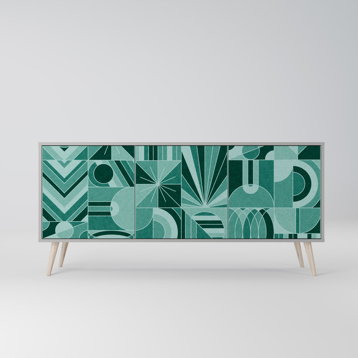 HARMONIC GRID 3-türiges Sideboard