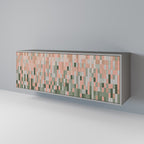 BUILDING THE FUTURE Sideboard mit 3 Türen in Grau