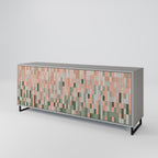 BUILDING THE FUTURE Sideboard mit 3 Türen in Grau