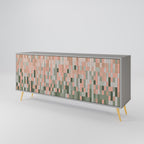 BUILDING THE FUTURE Sideboard mit 3 Türen in Grau