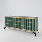 ILUSION GATE Sideboard mit 3 Türen in Grau