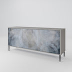 MUTED ARC Sideboard mit 3 Türen in Grau