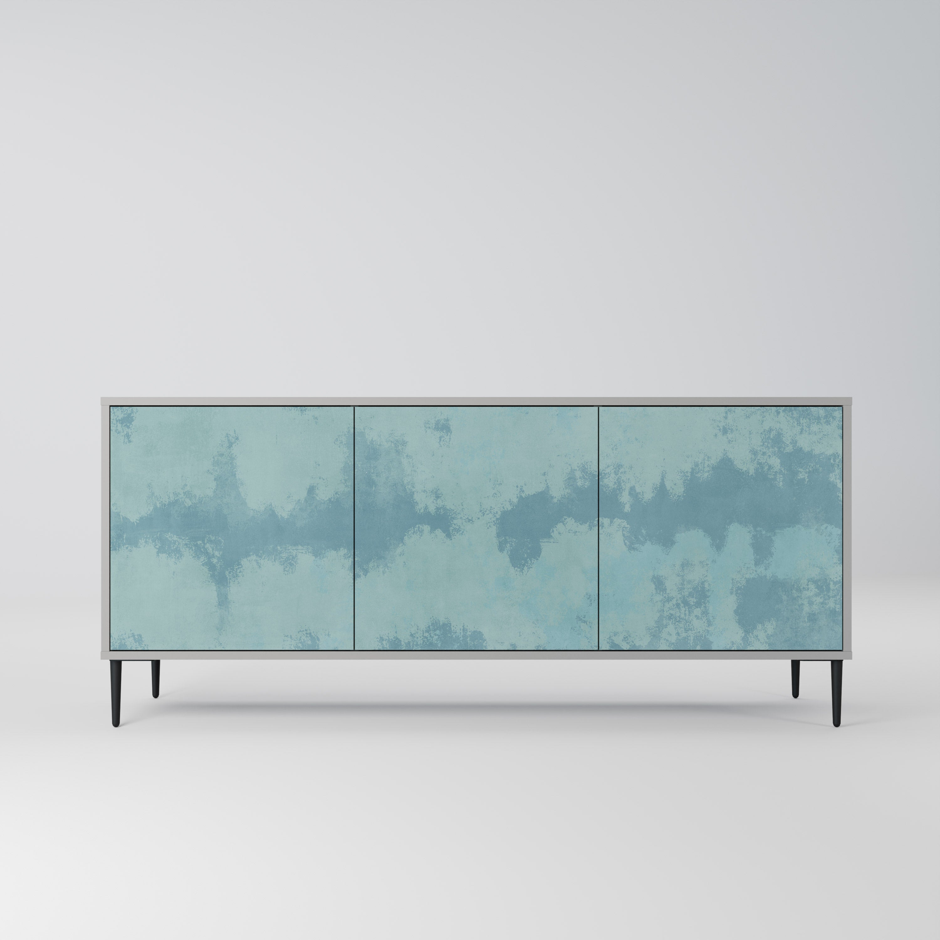 SKY WASH 3-türiges Sideboard in grauer Ausführung