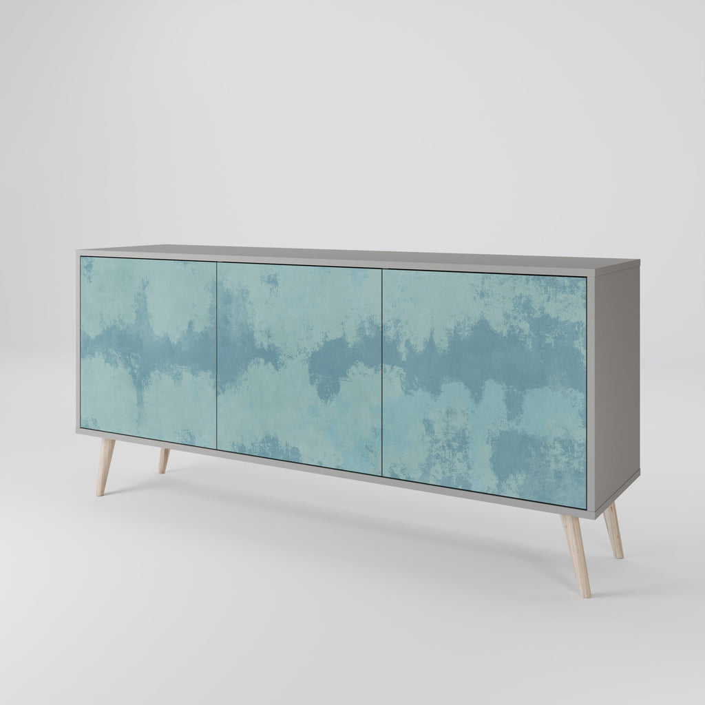 SKY WASH 3-türiges Sideboard in grauer Ausführung