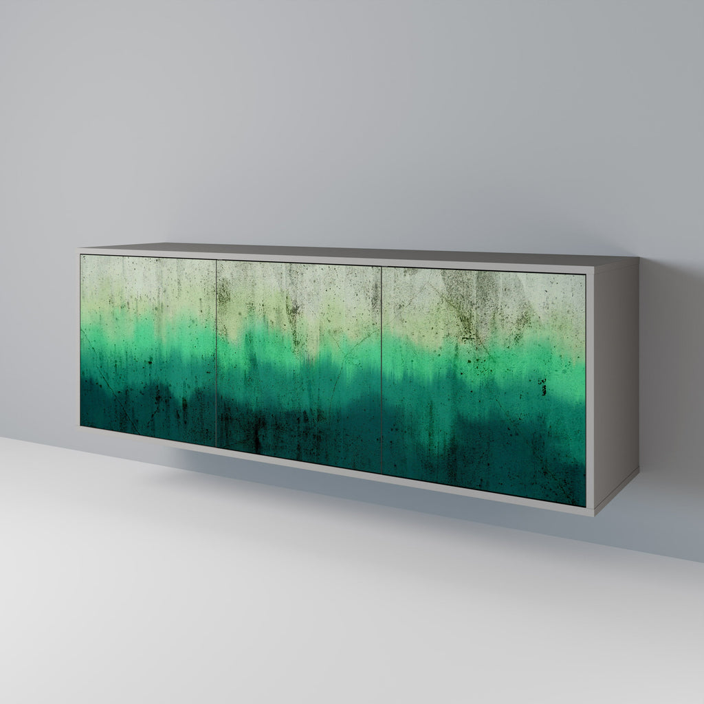 NORTHERN LIGHTS Sideboard mit 3 Türen in grauer Ausführung