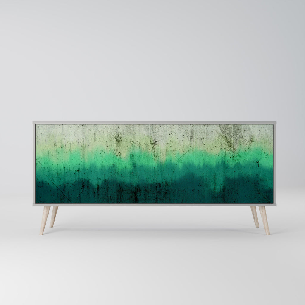 NORTHERN LIGHTS Sideboard mit 3 Türen in grauer Ausführung
