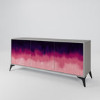 AURORA BOREALIS 3-Door Sideboard in Grey Finish