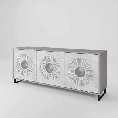 SOLID CIRCLES 3-türiges Sideboard
