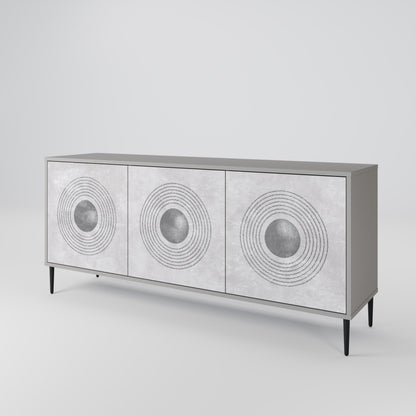 SOLID CIRCLES 3-türiges Sideboard