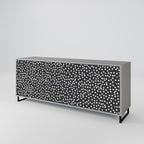 BLINDING LIGHTS Sideboard mit 3 Türen in Grau
