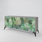 SUCCULENT CLUSTER Sideboard mit 3 Türen in Grau