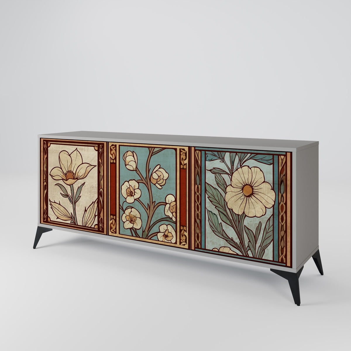 TIMELESS FLORA 3-türiges Sideboard