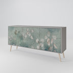NIGHT LADY 3-Door Sideboard in Grey Finish