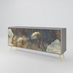 GENTLE POWER Sideboard mit 3 Türen in Grau