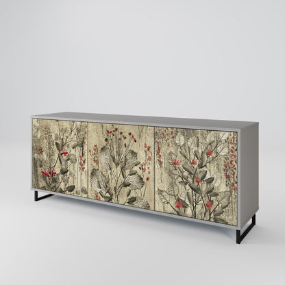HERBAL GRACE 3-türiges Sideboard