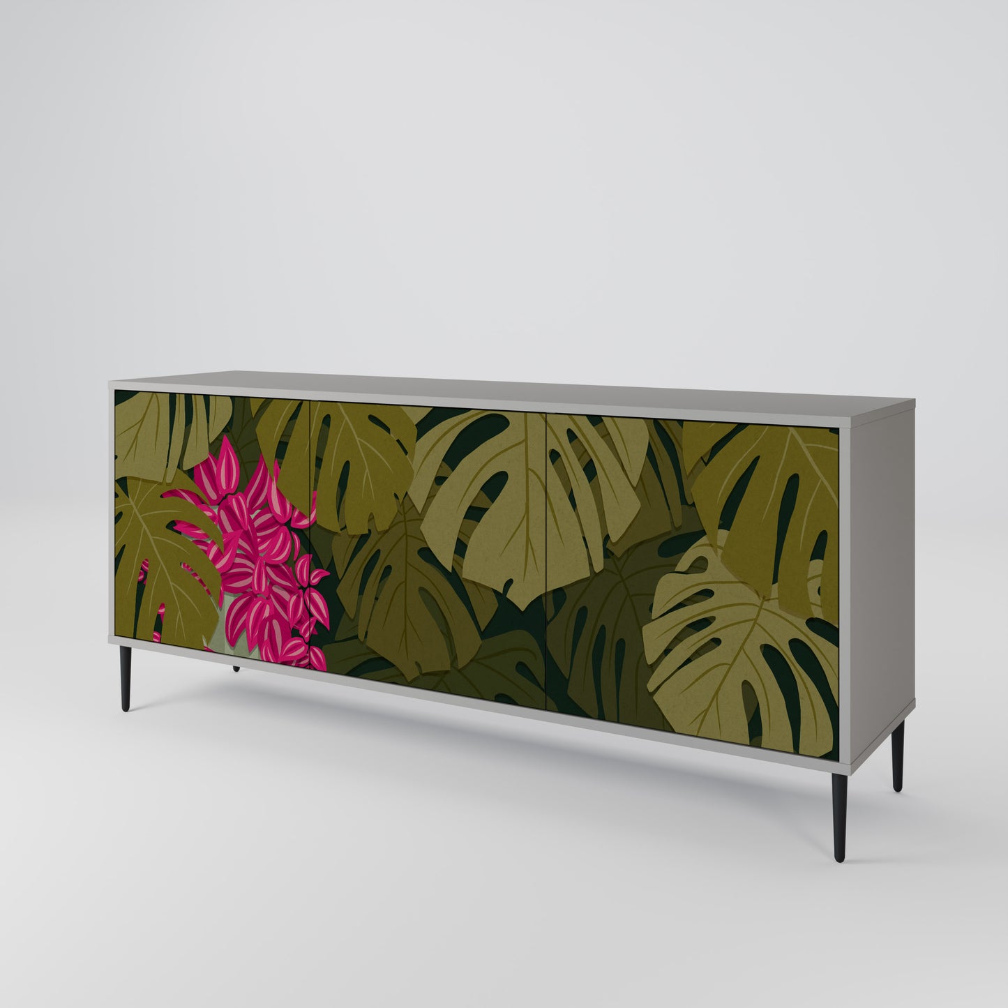 TROPICAL BEAUTY 3-türiges Sideboard