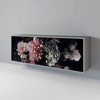 PURE BLOSSOM Sideboard mit 3 Türen in Grau