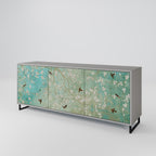 BLOOMING CHARM Sideboard mit 3 Türen in Grau