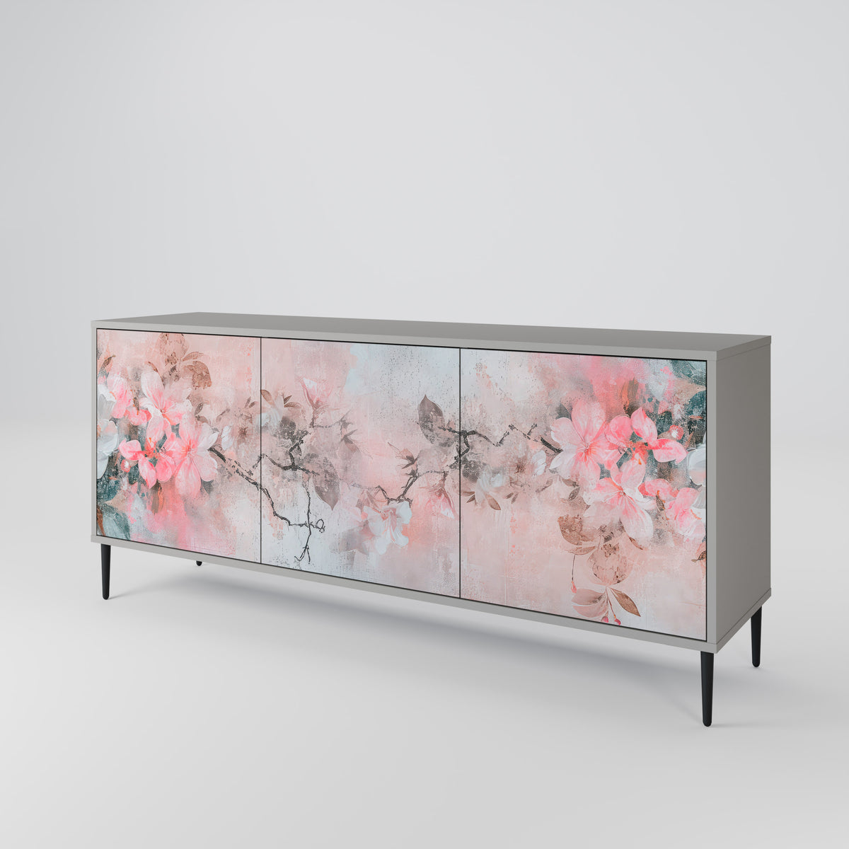 CHERRY BLOSSOM 3-türiges Sideboard