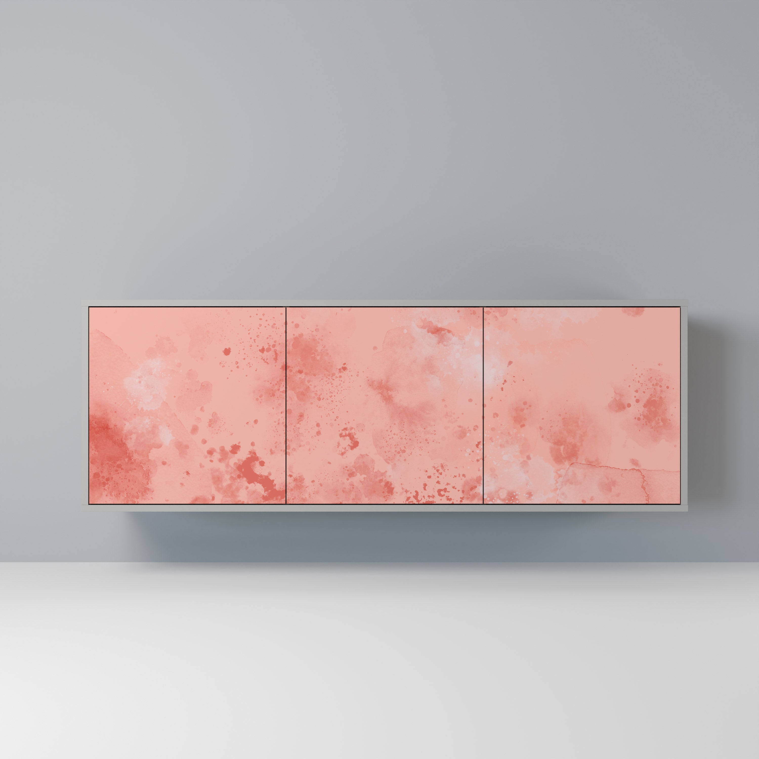 CRANE DANCE 3-türiges Sideboard in grauem Finish