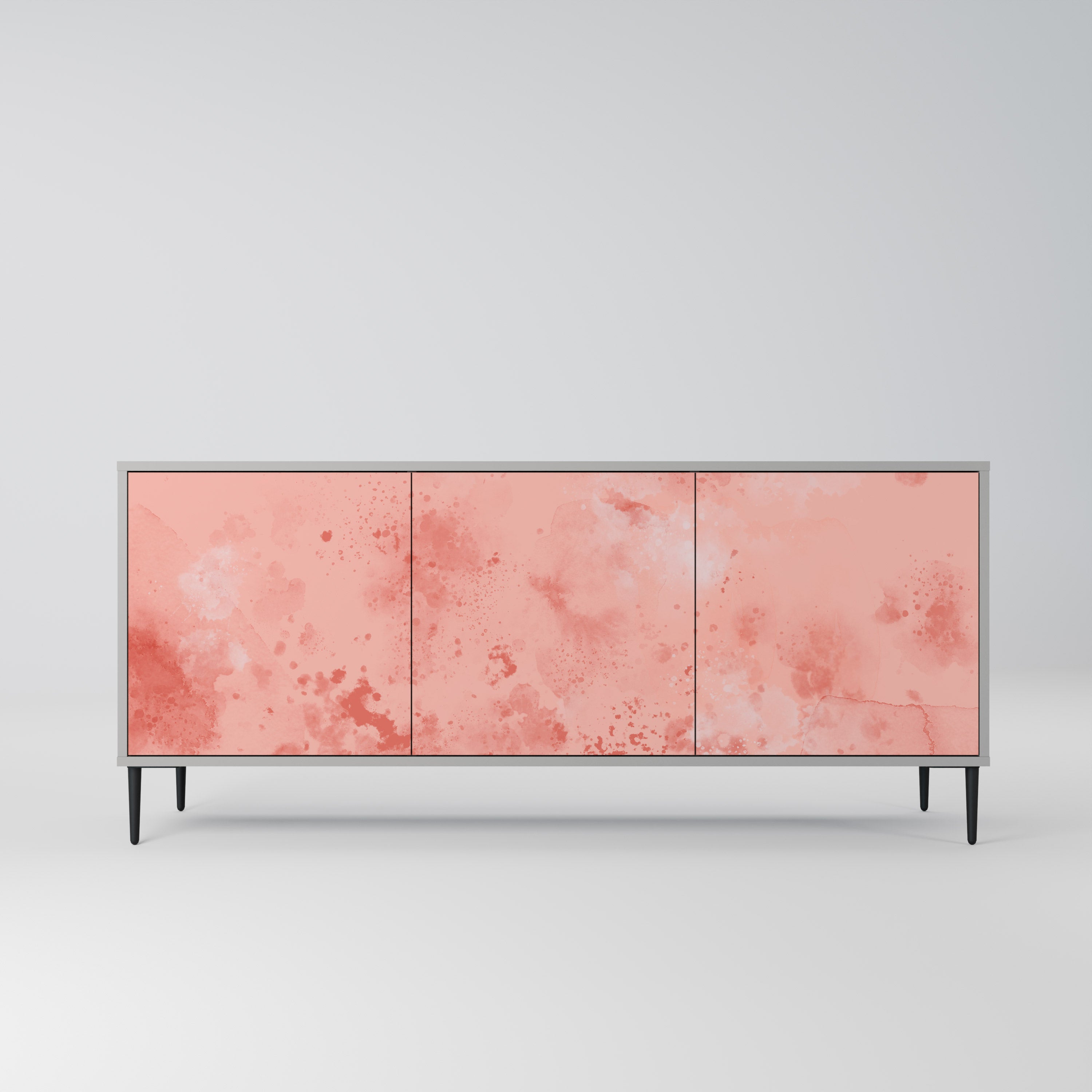 CRANE DANCE 3-türiges Sideboard in grauem Finish