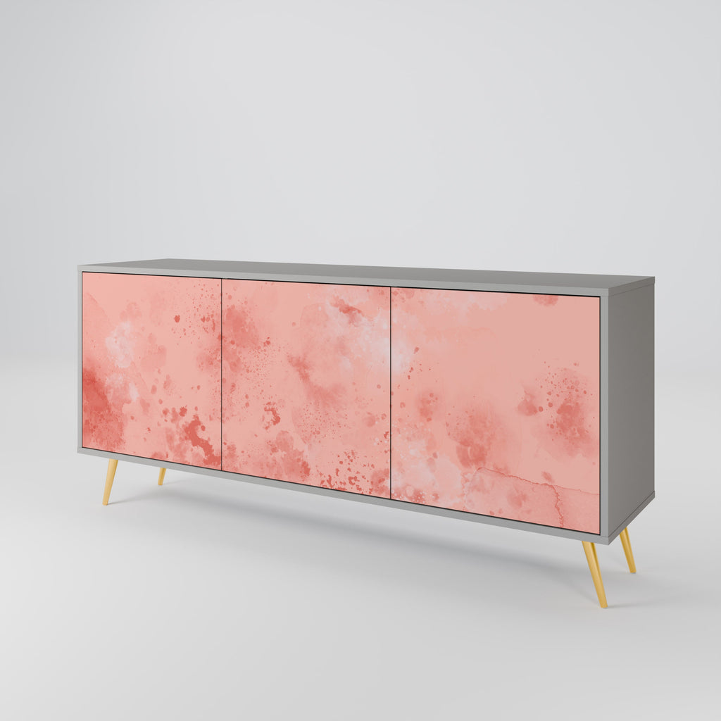 CRANE DANCE 3-türiges Sideboard in grauem Finish