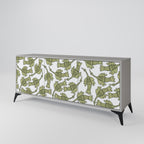 SEEDLING SONGBIRD 3-Door Sideboard in Grey Finish
