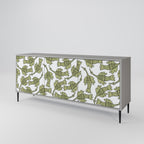 SEEDLING SONGBIRD 3-Door Sideboard in Grey Finish