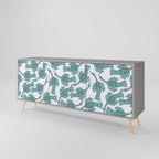 WATERSPOUT SONGIBIRD Sideboard mit 3 Türen in Grau