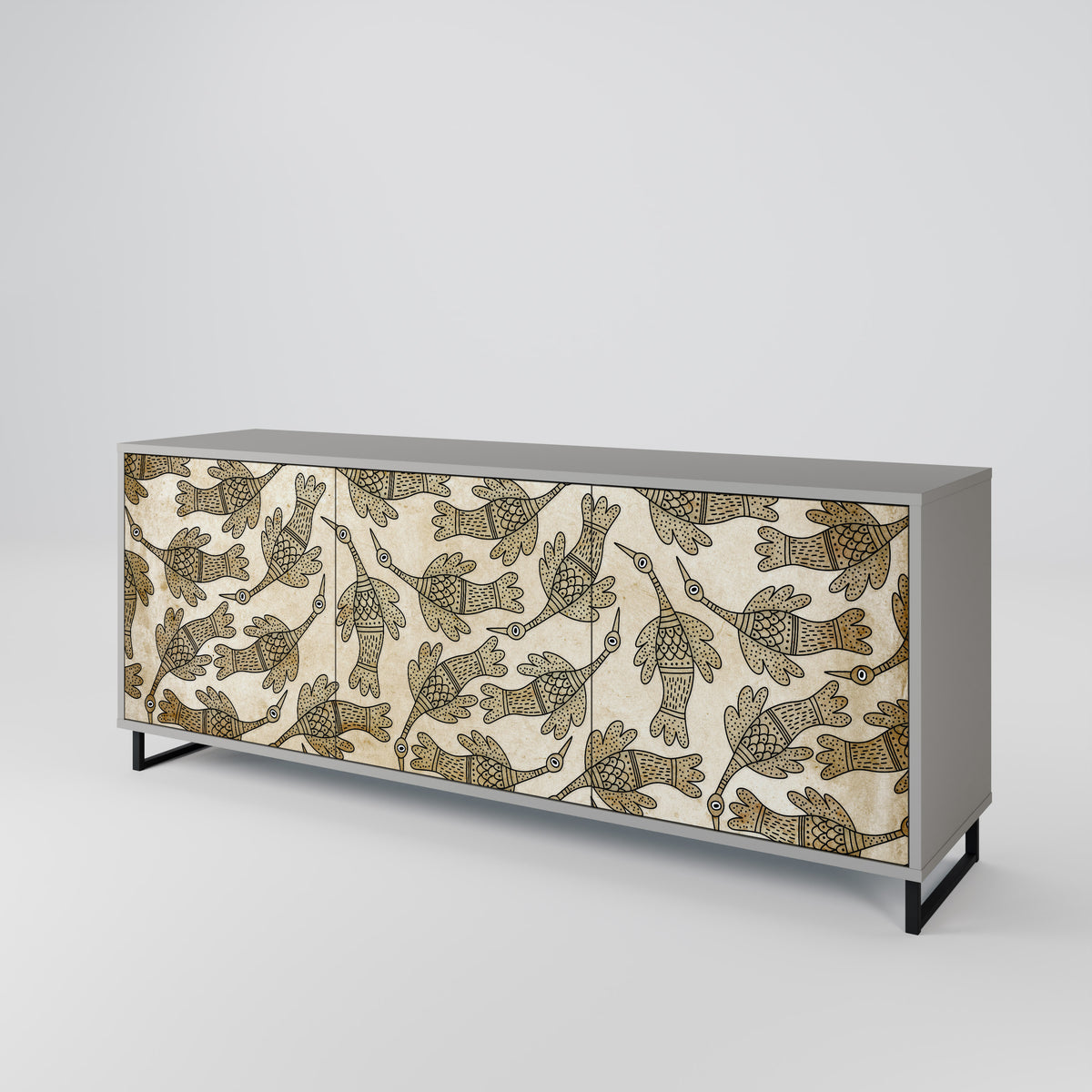 ALMONDINE SONGBIRD 3-türiges Sideboard