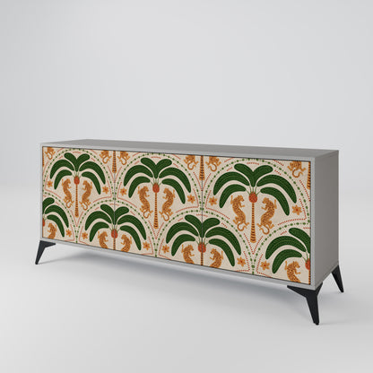 DANCING PREDATORS 3-türiges Sideboard