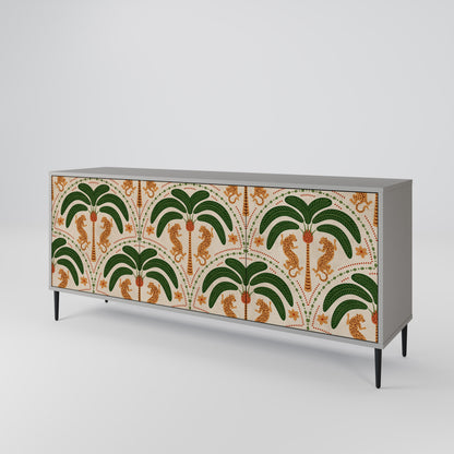 DANCING PREDATORS 3-türiges Sideboard