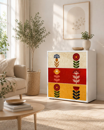SCANDIC FLOWERET Chest of drawers