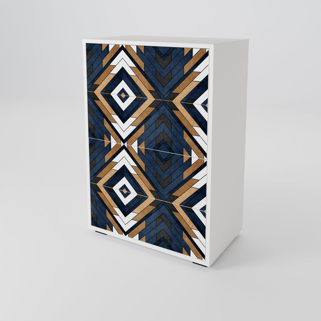 ARTFUL GEOMETRY Chest of drawers