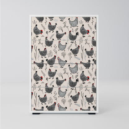 HAPPY HENS Chest of drawers