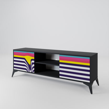 COLORFUL DIVERSION 2-türiges TV-Lowboard