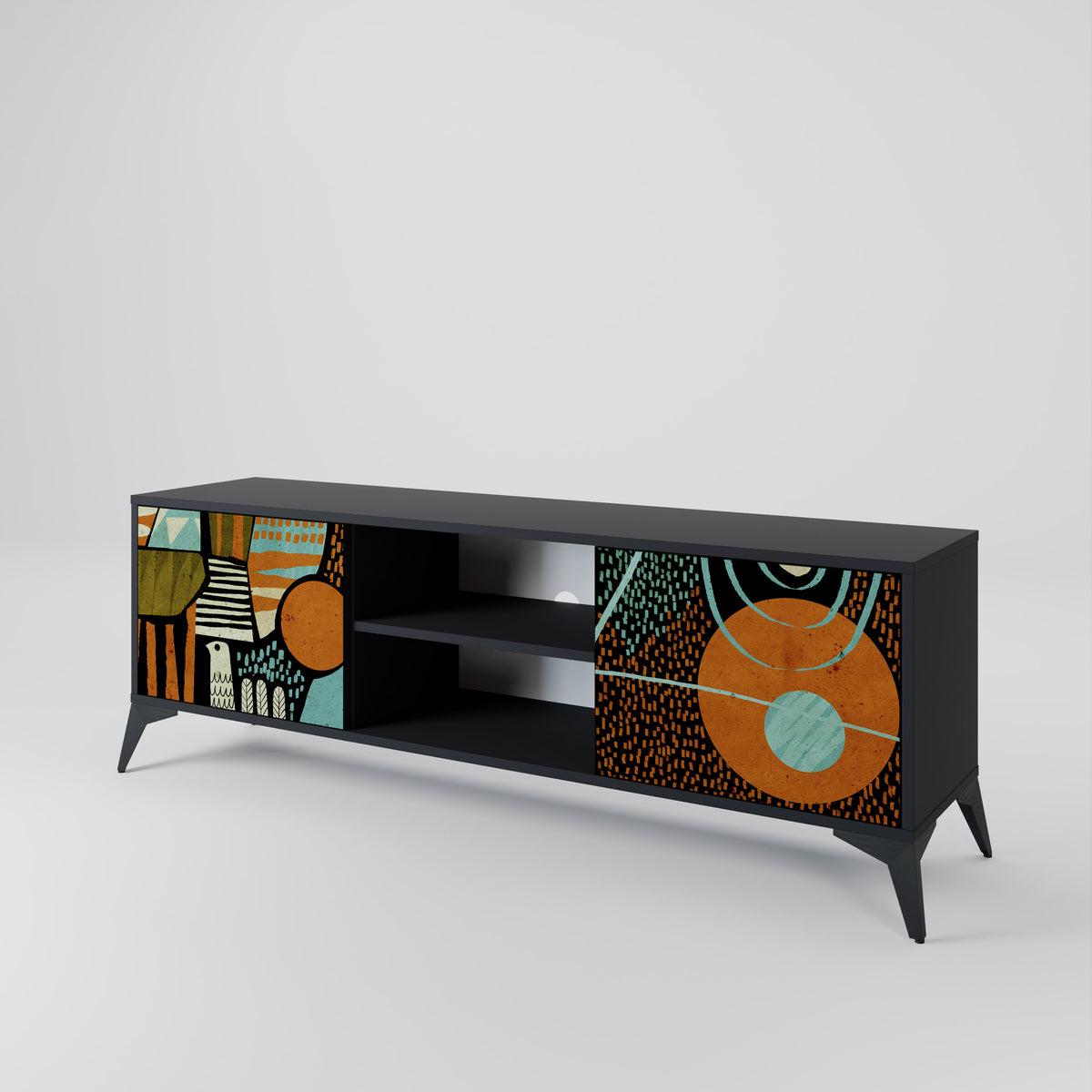 GEODE GLIMMER 2-türiges TV-Lowboard