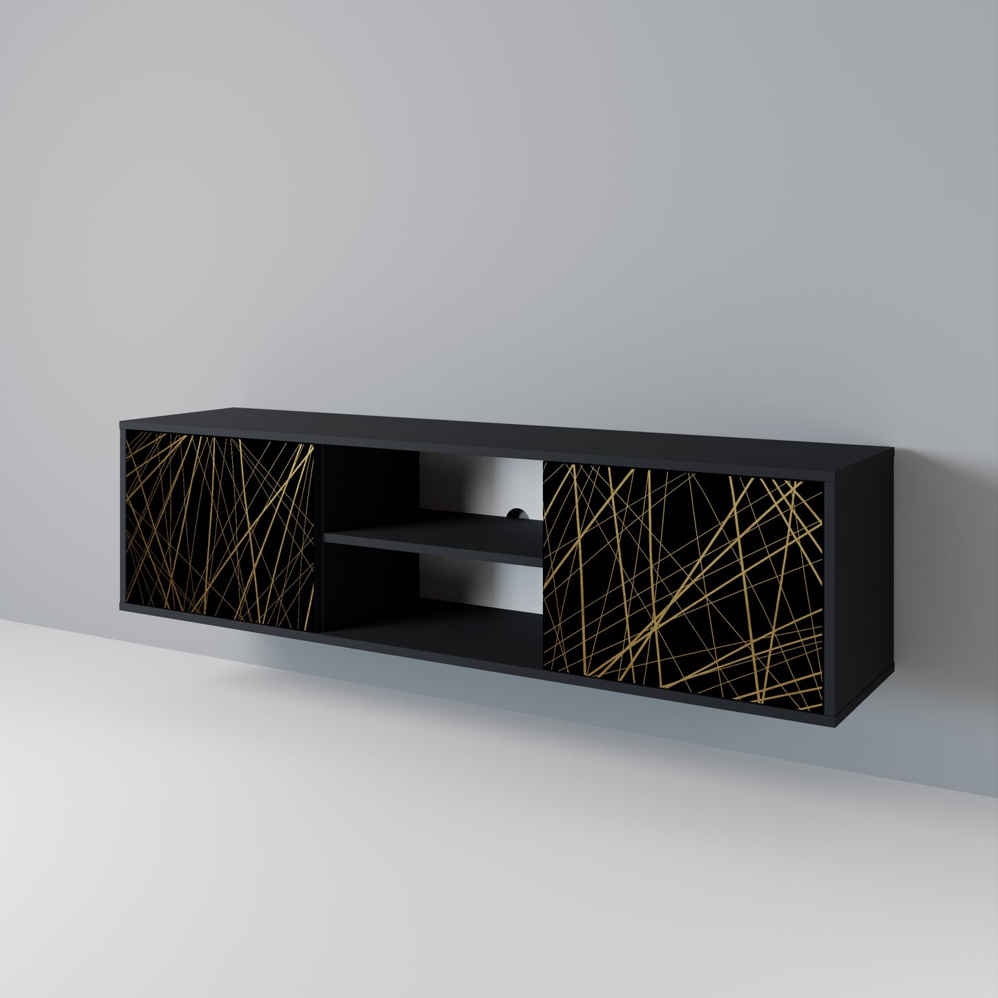 BRIGHT MESH 2-türiges TV-Lowboard