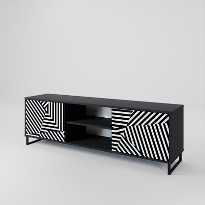 ILLUSIONARY LATTICE 2-türiges TV-Lowboard