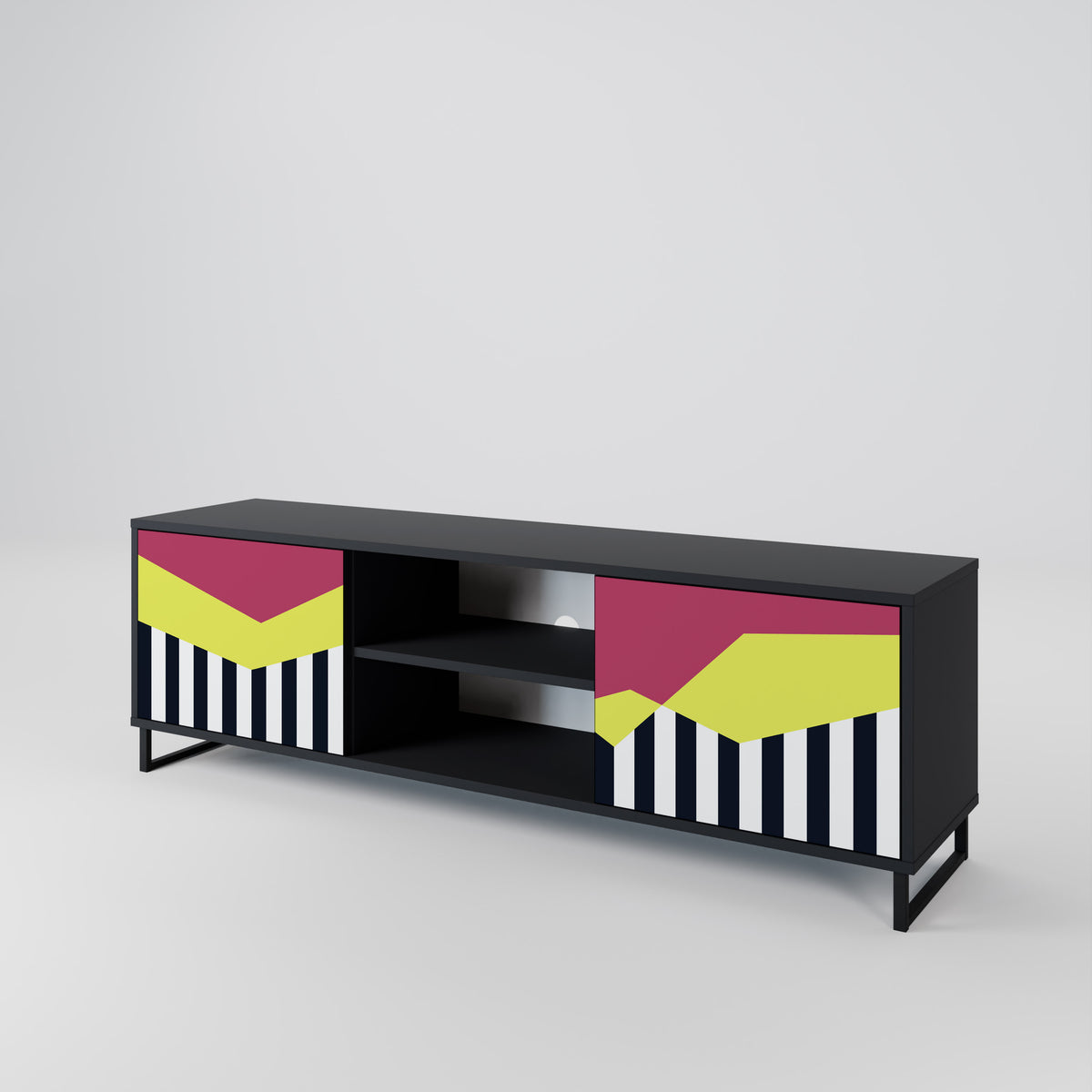 PIANO FANTASY 2-türiges TV-Lowboard
