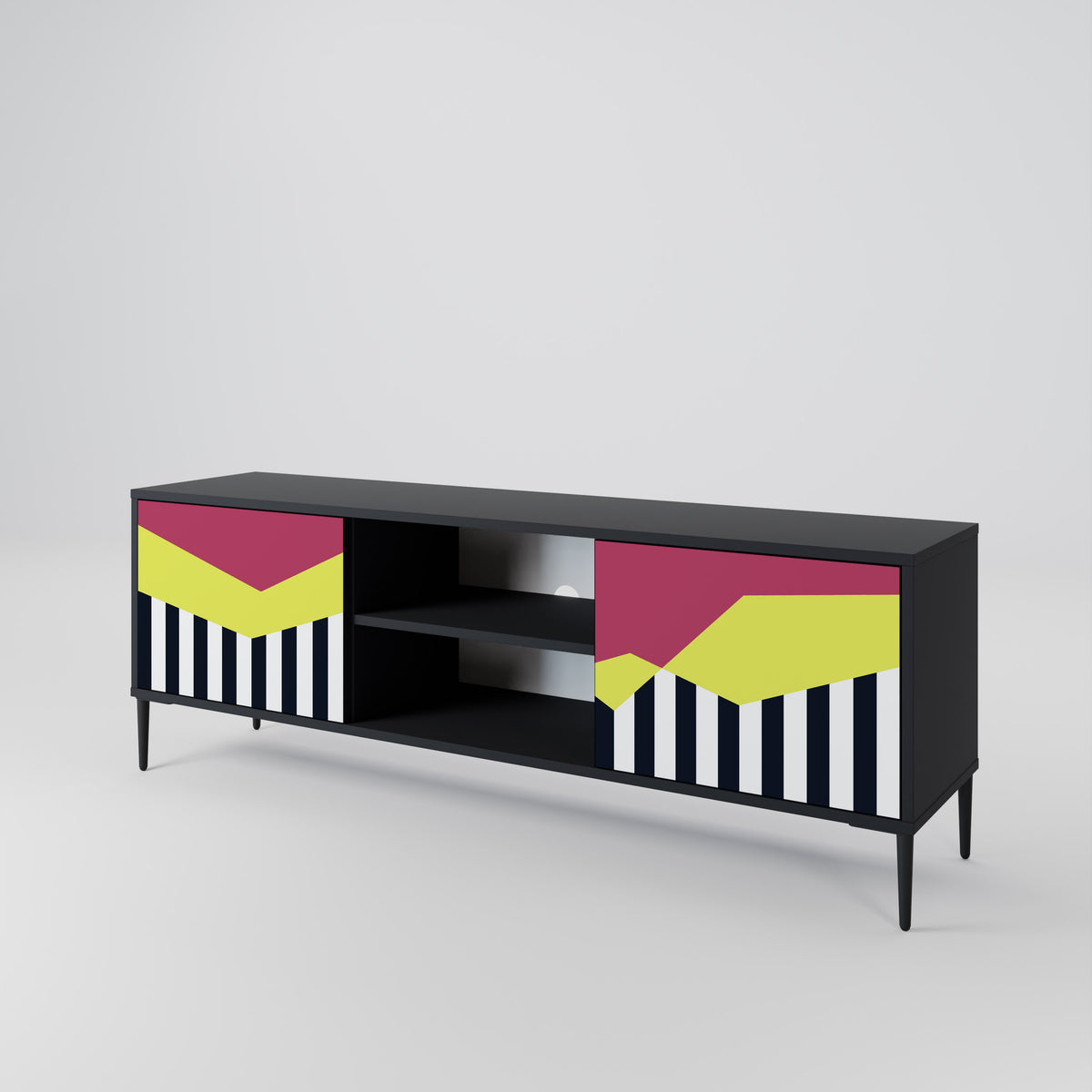 PIANO FANTASY 2-türiges TV-Lowboard